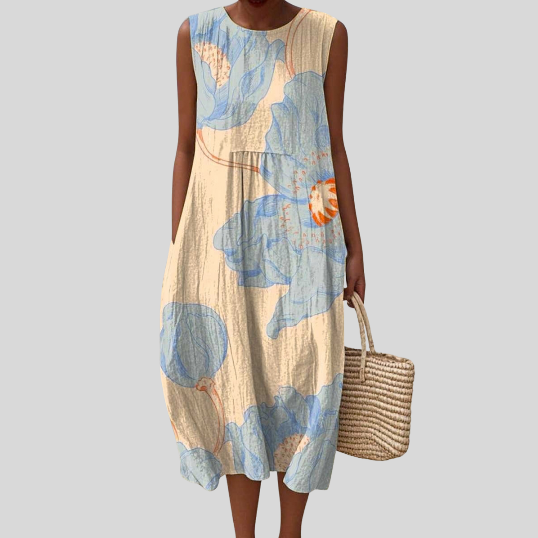 レオンティーヌ - 流れるような快適なドレス