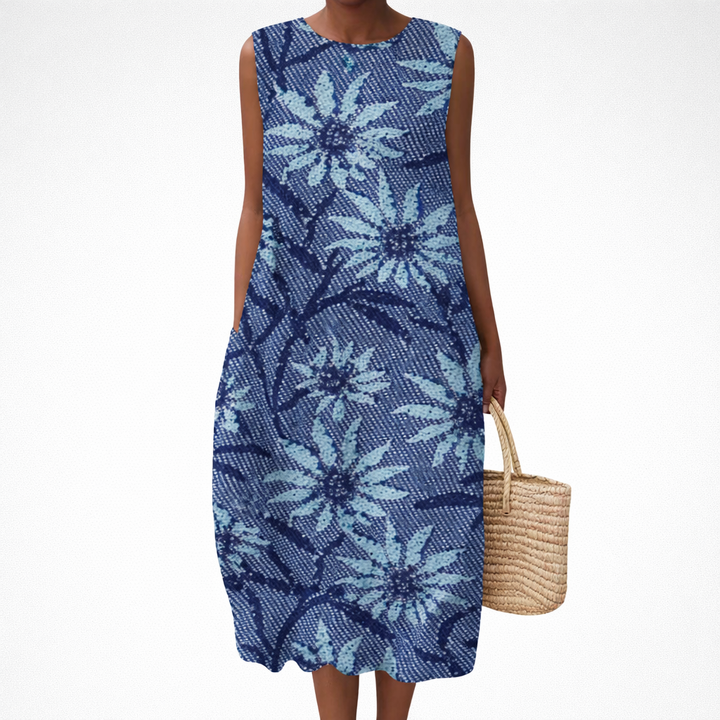 アデレード - 快適なノースリーブ夏ワンピース