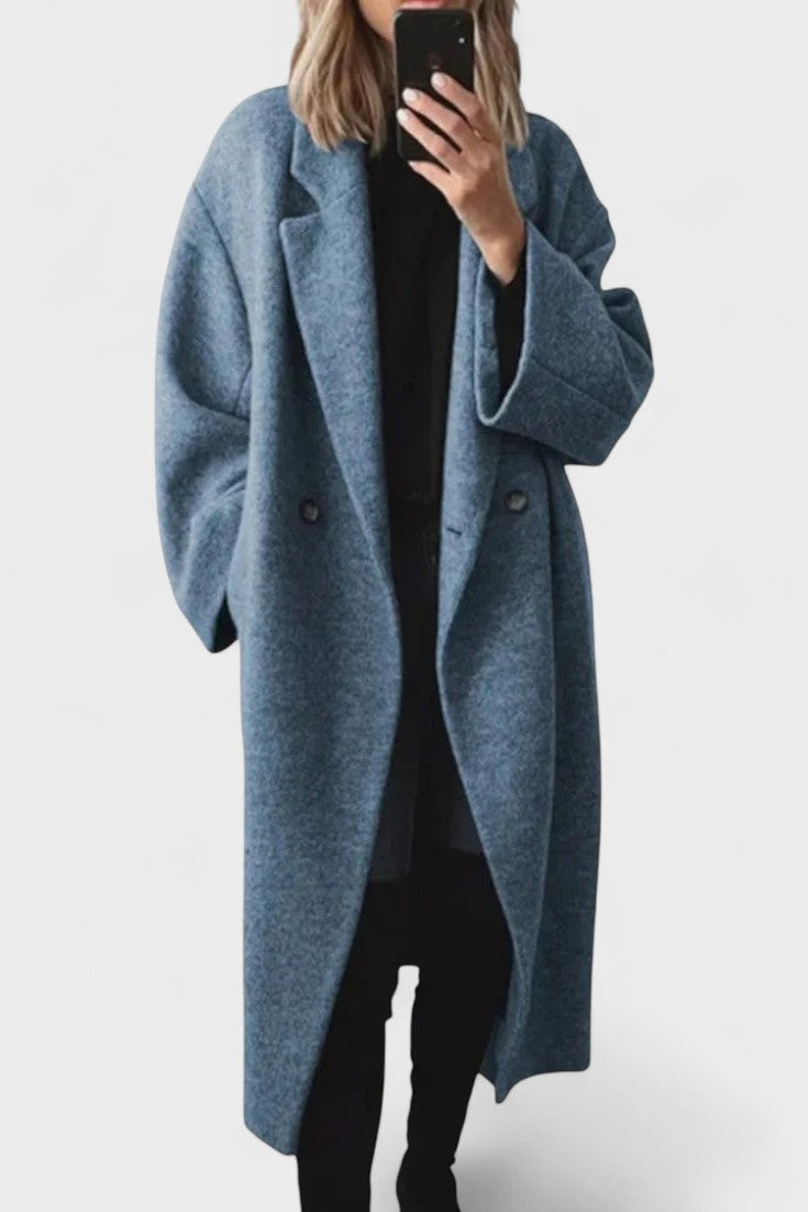 Ditte™ | 時代を超えたデザインのウールロングコート