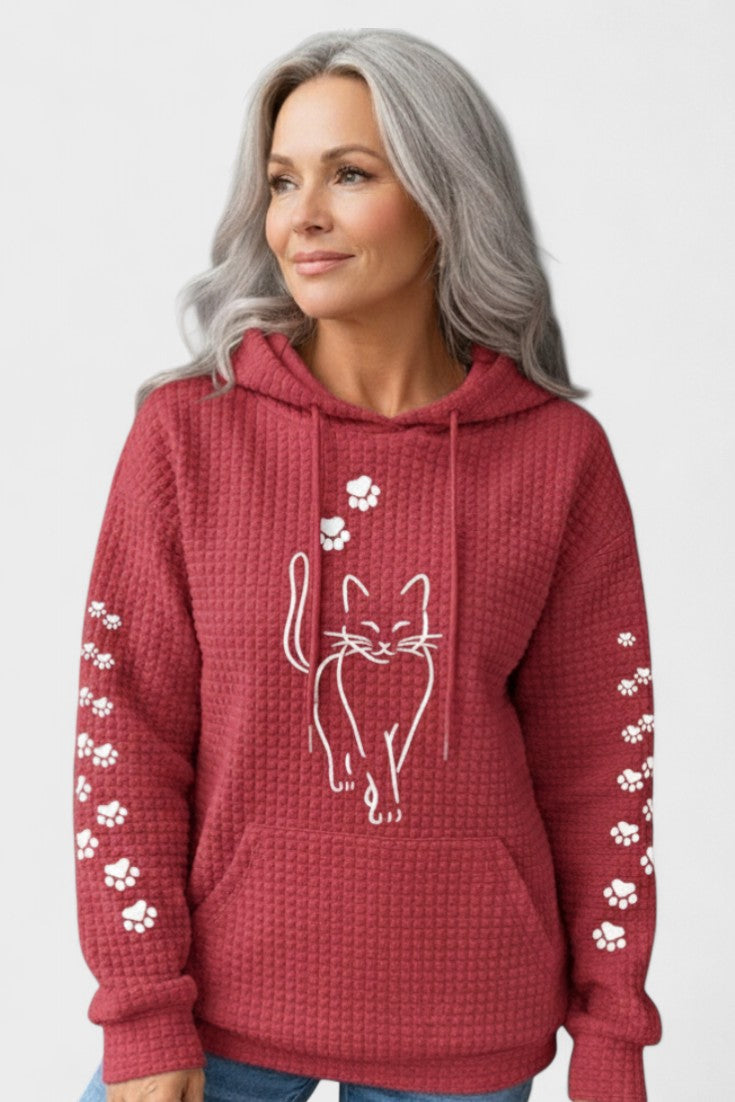 Malou™ | 暖かいフード付きスウェット